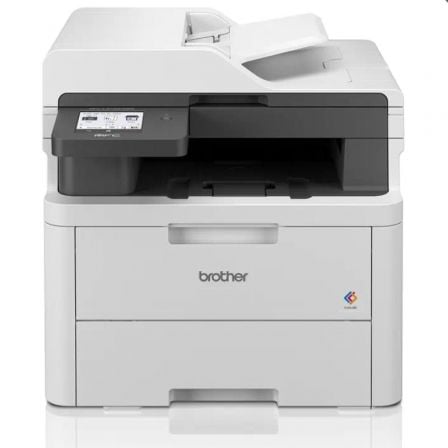 Multifunción Láser LED Color Brother MFC-L3740CDWE WiFi/ Fax/ Dúplex/ Blanca_0