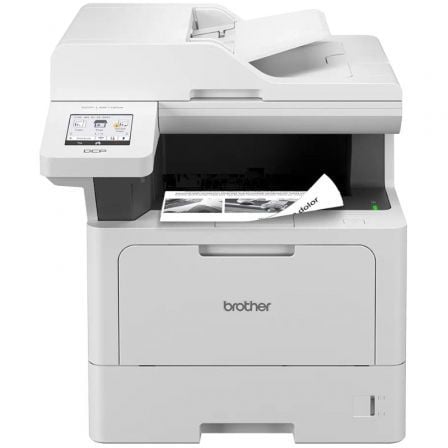 Multifunción Láser Monocromo Brother MFC-L5710DN Fax/ Dúplex/ Blanca_0