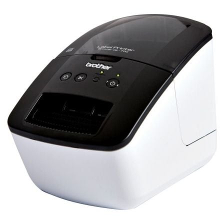 Impresora de Etiquetas Brother QL-700/ Térmica/ Ancho etiqueta 62mm/ USB/ Blanca y Negra_0
