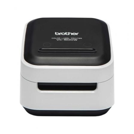 Impresora de Etiquetas Color Brother VC-500W/ Zero Ink/ Ancho etiqueta 50mm/ USB-WiFi/ Blanca y Negra_0