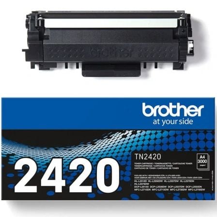 Tóner Original Brother TN-2420 Alta Capacidad/ Negro_0