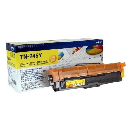 Tóner Original Brother TN-245Y Alta Capacidad/ Amarillo_0