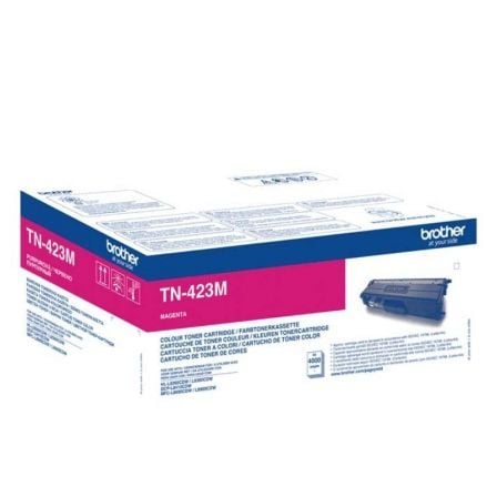 Tóner Original Brother TN-423M Alta Capacidad/ Magenta_0