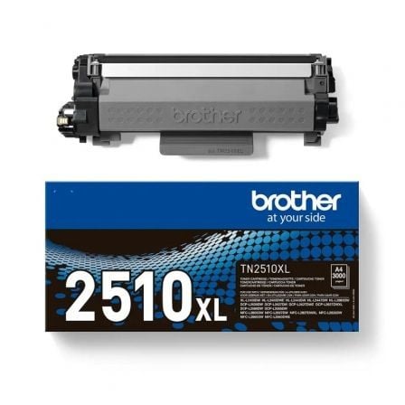 Tóner Original Brother TN2510XL Alta Capacidad/ Negro_0