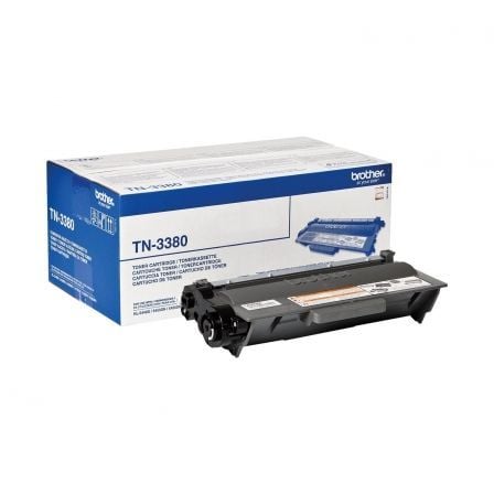 Tóner Original Brother TN-3380 Alta Capacidad/ Negro_0