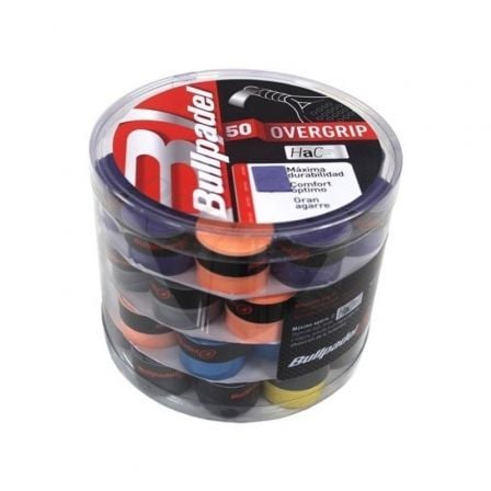 Accesorio de Agarre Bullpadel Overgrip Cubo/ Multicolor/ 50 Unidades_0