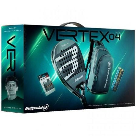 Pack Pala de Pádel Bullpadel Vertex 04 Comfort Pro Line 2026/ Incluye 3 Accesorios_0