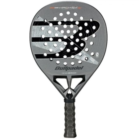 Pala de Pádel Bullpadel Hack 04 Hybrid 2026 (Paquito Navarro)/ Negra y Gris_0