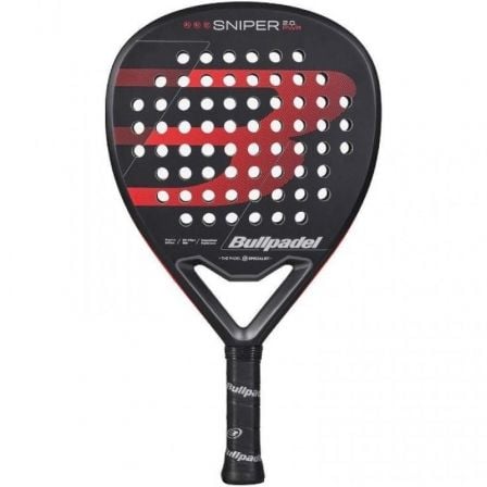 Pala de Pádel Bullpadel Sniper 2.0 Power 2026/ Negra y Roja_0