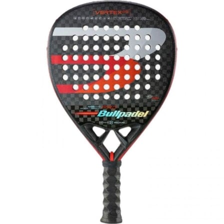 Pala de Pádel Bullpadel Vertex 03 Pro 22 (Tello Chingotto)/ Negra y Roja_0