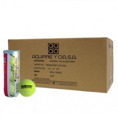 Cajón Bolas Bullpadel Premium Pro/ 24 packs de 3 unidades_0