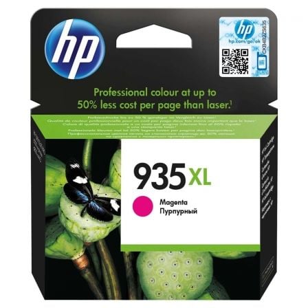 Cartucho de Tinta Original HP nº935 XL Alta Capacidad/ Magenta_0