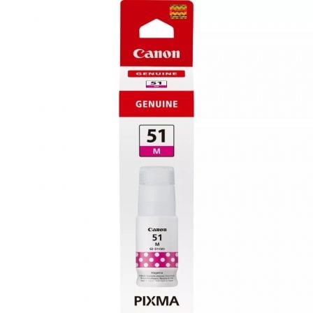 Botella de Tinta Original Canon GI-51/ Magenta_0