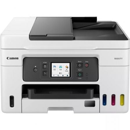 Multifunción Recargable Canon MAXIFY GX4050 MegaTank WiFi/ Fax/ Dúplex/ Blanca_0