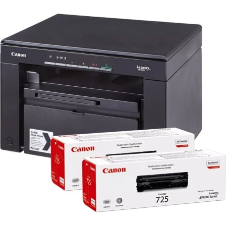Multifuncional Canon i-SENSYS MF 3010 Bundle / Preto / 2x Cartridge 725_0