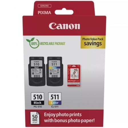 Tinte Photo Value Pack PG-510/CL-511_0