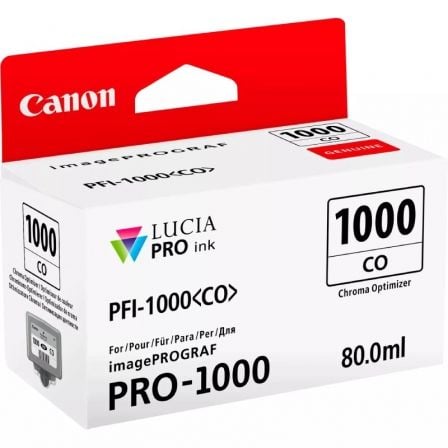 Cartucho de Tinta Original Canon PFI-1000CO/ Optimizador de Brillo_0