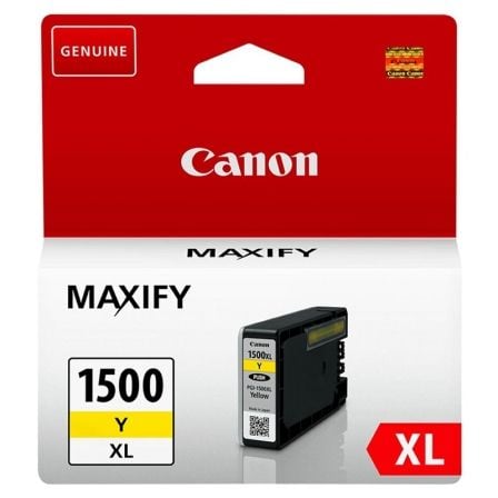 Cartucho de Tinta Original Canon PGI-1500XL Alta Capacidad/ Amarillo_0