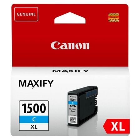 Cartucho de Tinta Original Canon PGI-1500XL Alta Capacidad/ Cian_0