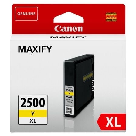 Cartucho de Tinta Original Canon PGI-2500XL Alta Capacidad/ Amarillo_0