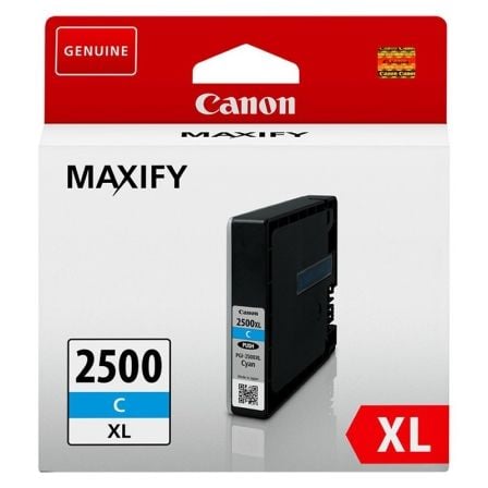 Cartucho de Tinta Original Canon PGI-2500XL Alta Capacidad/ Cian_0