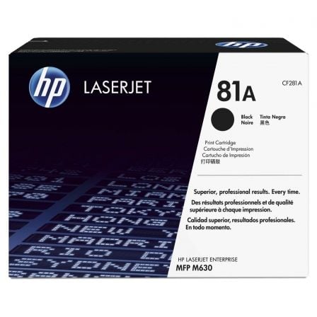 Tóner Original HP nº81A/ Negro_0