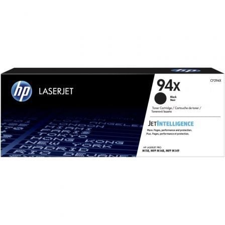 Tóner Original HP nº94X XL Alta Capacidad/ Negro_0