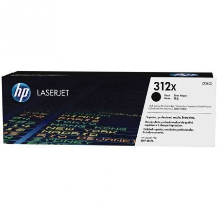 HP 312X High Yield Black LaserJet Toner Cartridge cartucho de tóner 1 pieza(s) Original_0