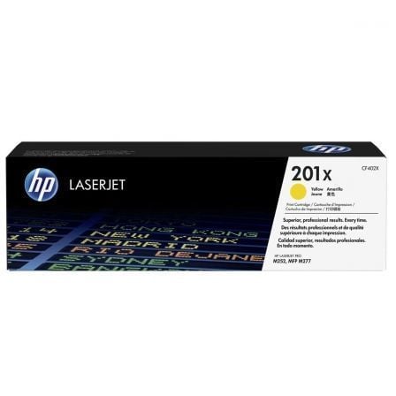 Tóner Original HP nº201X XL Alta Capacidad/ Amarillo_0