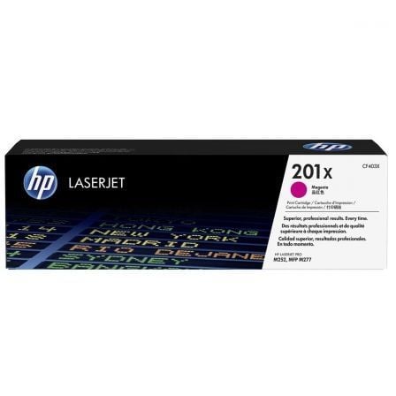 Tóner Original HP nº201X XL Alta Capacidad/ Magenta_0