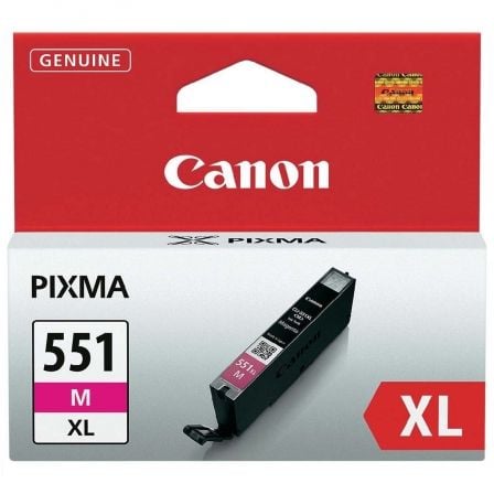 Cartucho de Tinta Original Canon CLI-551M XL Alta Capacidad/ Magenta_0