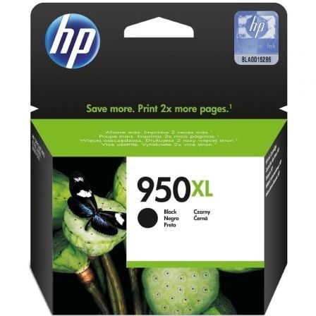 Cartucho de Tinta Original HP nº950 XL Alta Capacidad/ Negro_0