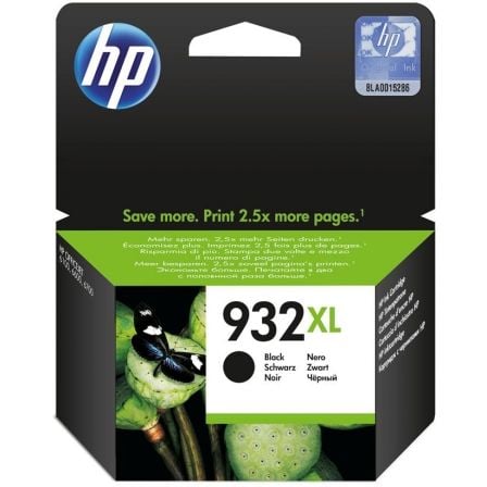 Cartucho de Tinta Original HP nº932 XL Alta Capacidad/ Negro_0