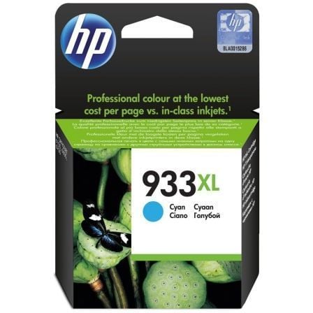 Cartucho de Tinta Original HP nº933 XL Alta Capacidad/ Cian_0