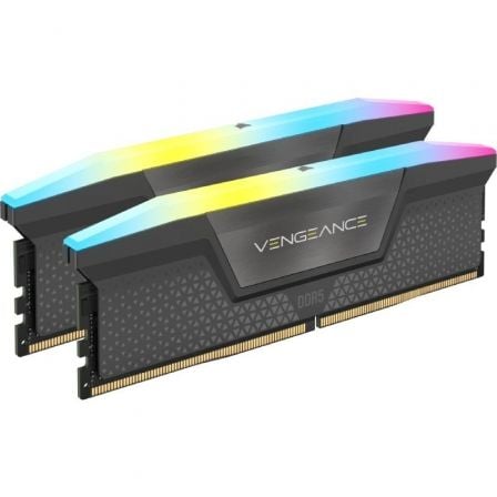 Memoria RAM Corsair Vengeance RGB 2 x 16GB/ DDR5/ 6000MH/ 1.35V/ CL36/ DIMM_0