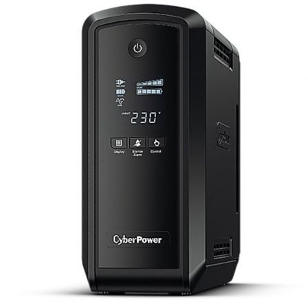 SAI Línea Interactiva Cyberpower CP900EPFCLCD/ 900VA-540W/ 6 Salidas/ Formato Torre_0