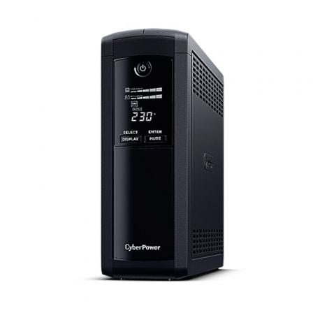 SAI Línea Interactiva Cyberpower VP1200ELCD-DE/ 1200VA-720W/ 5 Salidas/ Formato Torre_0