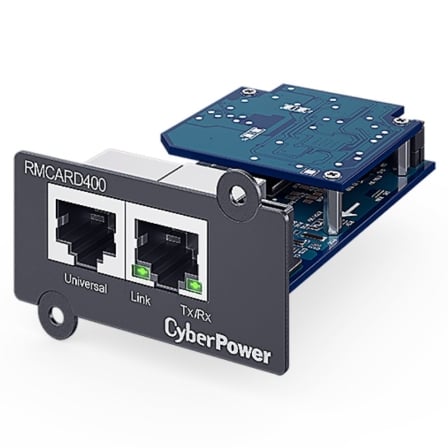 Tarjeta Gestión Remota Cyberpower RMCARD400/ RJ45/ compatible con Envirosensor_0
