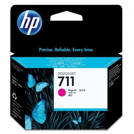 HP 711 29-ml Magenta DesignJet Ink Cartridge cartucho de tinta 1 pieza(s) Original_0