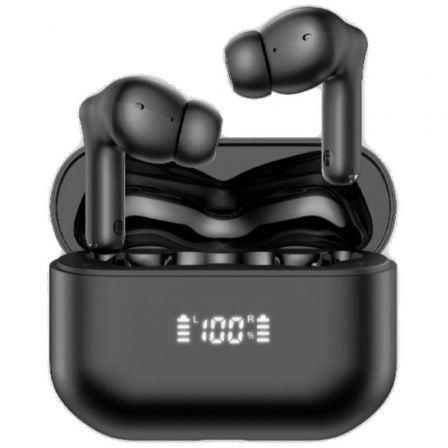 Auriculares Bluetooth Daewoo DW2022 con estuche de carga/ Autonomía 5h/ Negros_0