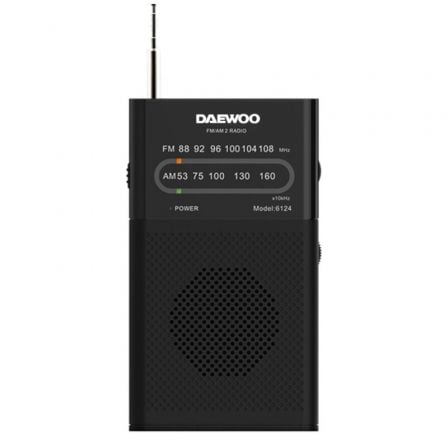 Radio Portátil Daewoo DW1027/ Negra_0