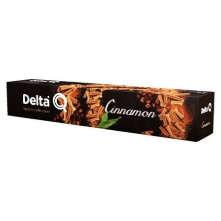 Cápsula Delta Cinnamon para cafeteras Delta/ Caja de 10_0