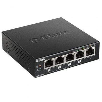 Switch D-LINK 5-Port POE+ / Preto / DGS-1005P/E_1