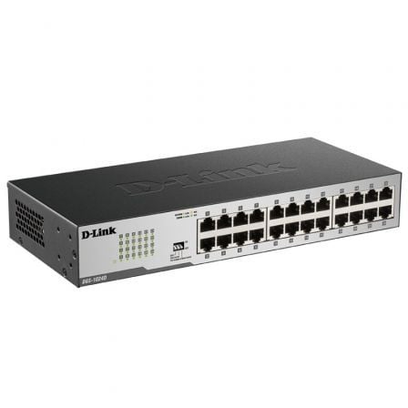 Switch D-LINK GIGAEXPRESS 24-PORT GIGABIT / Preto / DGS-1024D/E_1