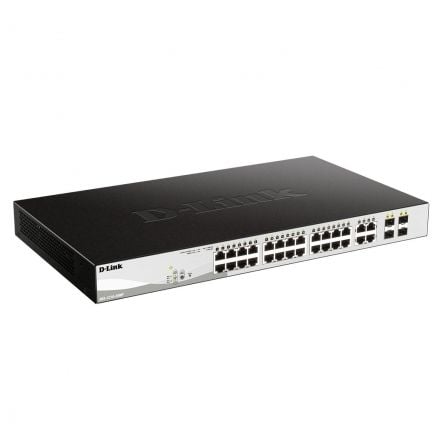 Switch D-Link Smart Plus DGS-1210-28MP 28 Puertos/ RJ-45 10/100/1000 PoE/ SFP_0