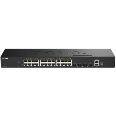 Switch D-LINK Smart Managed 28 Portas 24 Gigabit + 4 x 10GB SFP+ / Preto / DGS-1530-28/E_0