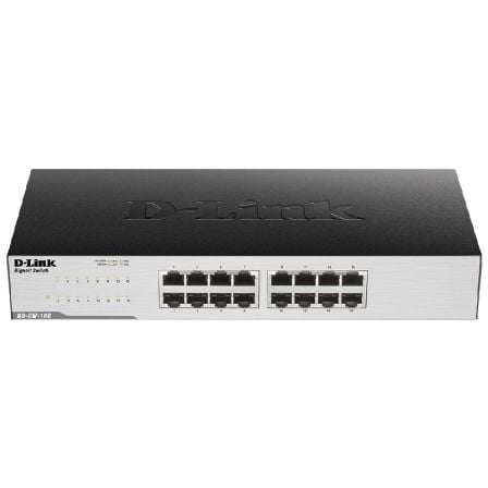Switch D-LINK 16-PORT GIGABIT EASY DESKTOP / Preto / GO-SW-16G/E_1