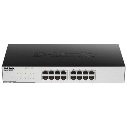 Switch D-LINK 16-PORT GIGABIT EASY DESKTOP / Preto / GO-SW-16G/E_1