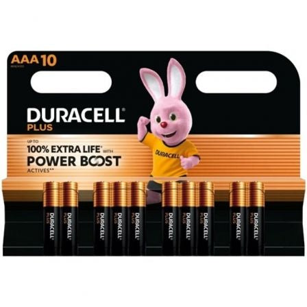 Pack de 10 Pilas AAA Duracell Plus Power Boost DPBLR3B10/ 1.5V/ Alcalinas_0