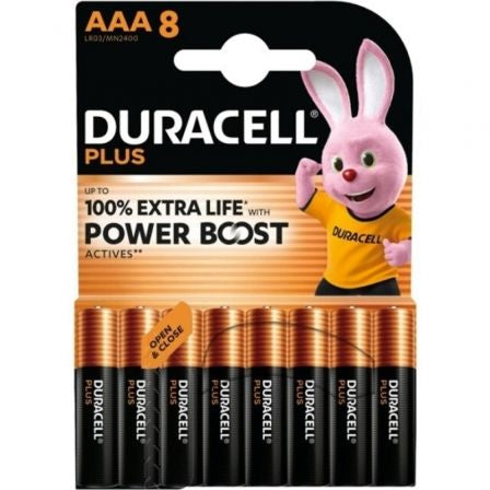 Pack de 8 Pilas AAA Duracell Plus Power Boost DPBLR3B8/ 1.5V/ Alcalinas_0